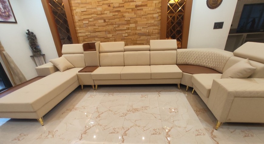 Luxury modern sofa set design