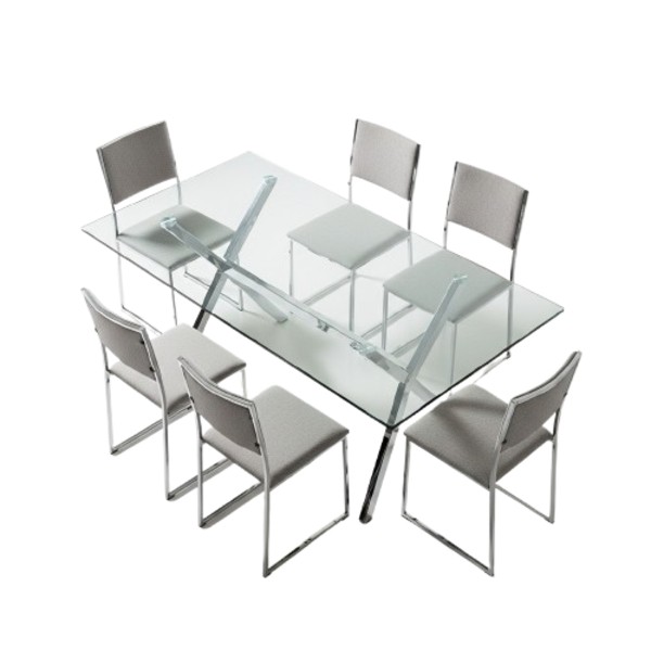 glass dining table suhaus