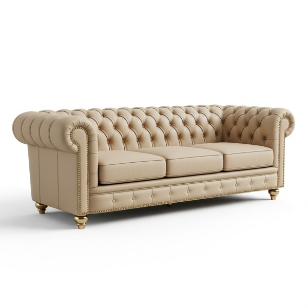 leather 3 seater sofa
