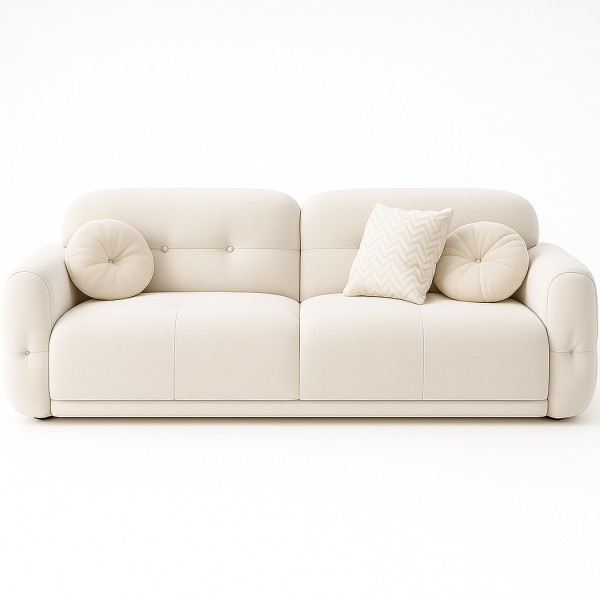 white colur sofa design