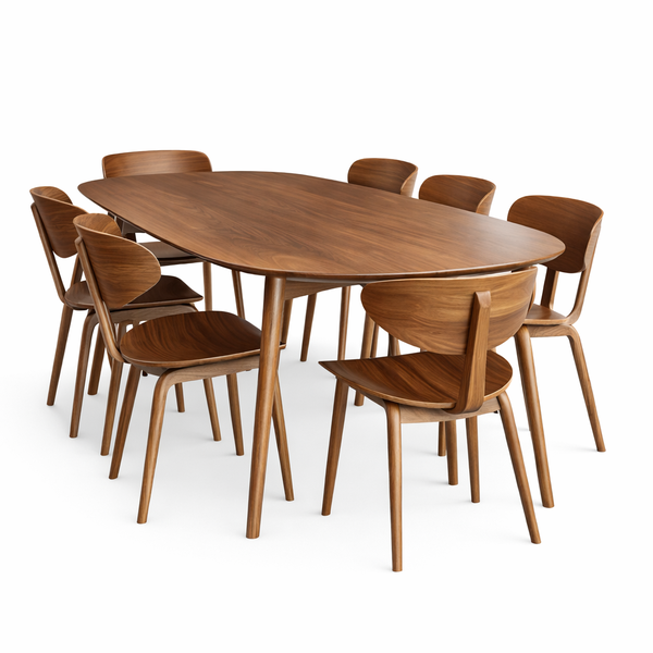 simple wooden dining table suhaus