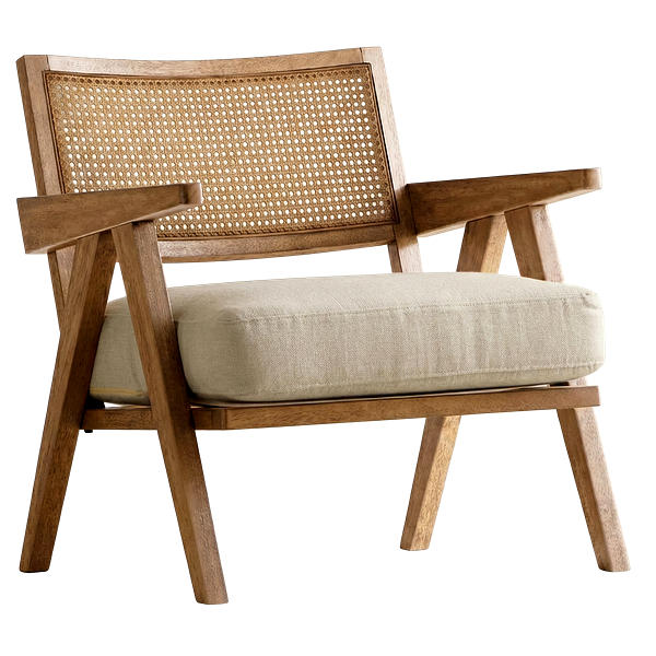 wooden single chair