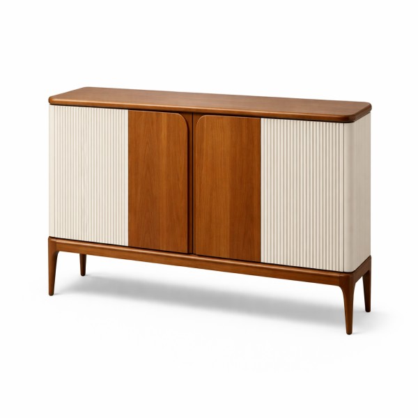 Mid-century modern walnut sideboard design