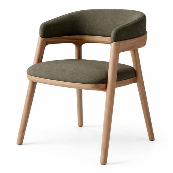 Scandinavian-inspired dining chair design