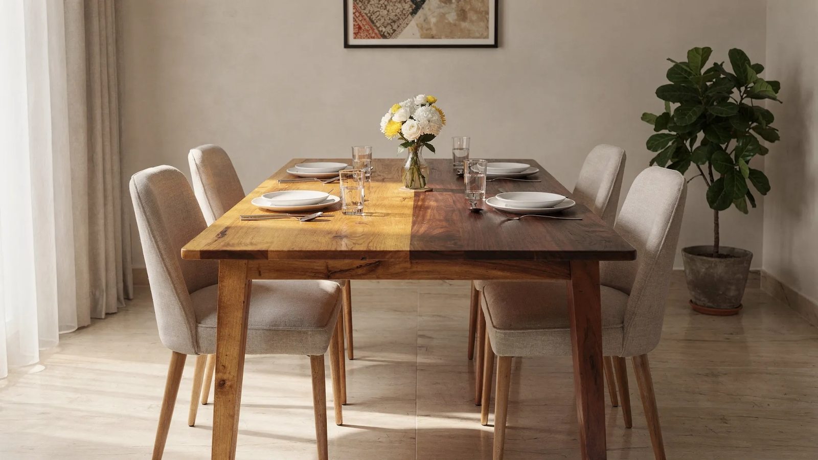 best wood for dining table