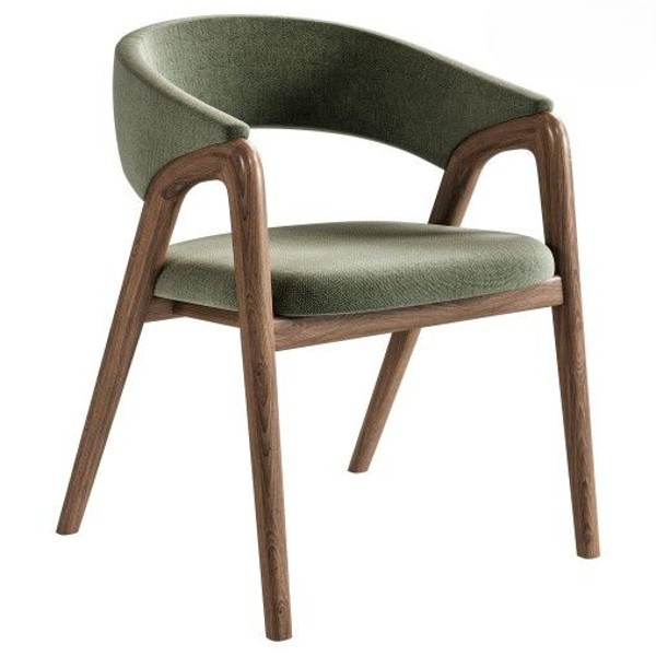 single chair wooden