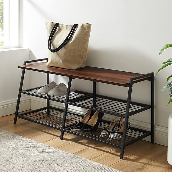 Suhaus-Shoe rack-Tringo-Black